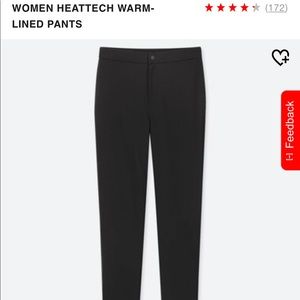 Uniqlo Women’s Heattech Warm Lined Pants